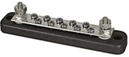 10 Screw Tin-Plated Copper Bus Bar- 150A 0-005-75 000575