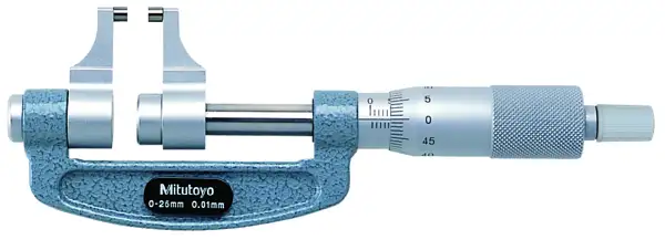 Mitutoyo Caliper Jaw Micrometer 1-2" 143-122
