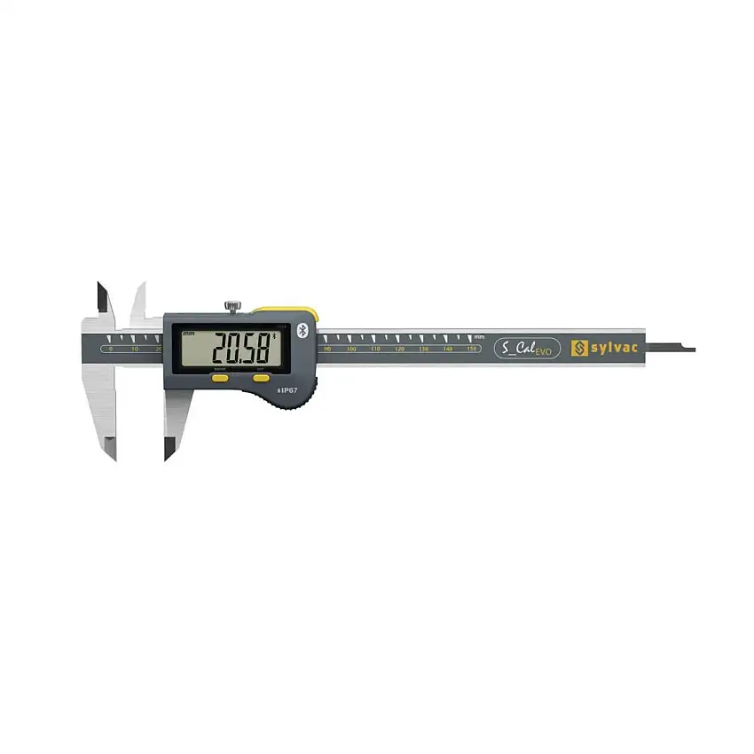 0-300mm / 0-12" IP67 Waterproof Bluetooth Digital Caliper - 30-810 Series (Sylvac)