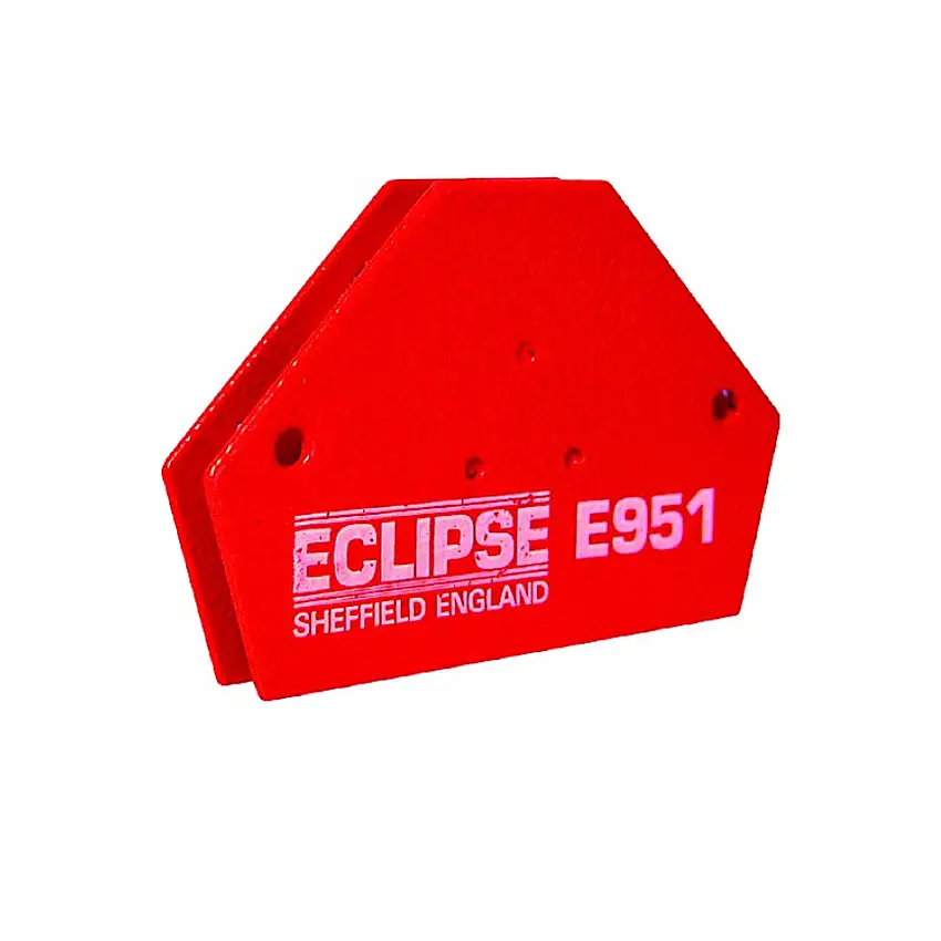 100.5mm x 12mm x 65.5mm Quick Magnetic Holding Clamps  - Pack of 2 (Eclipse Magnetics)
