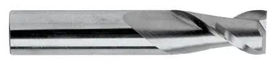 Hertel 1.5 x 3 x 40mm 2 Flute Solid Carbide Uncoated Square End Mill with Straight Shank