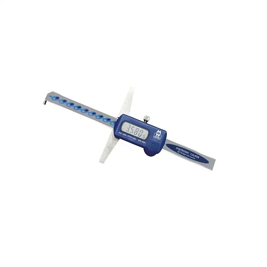 0-300mm/0-12" Digital Depth Caliper With Hook (Moore & Wright)
