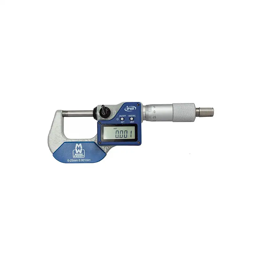 0-25mm Digital External Micrometer - MW203 series (Moore & Wright)