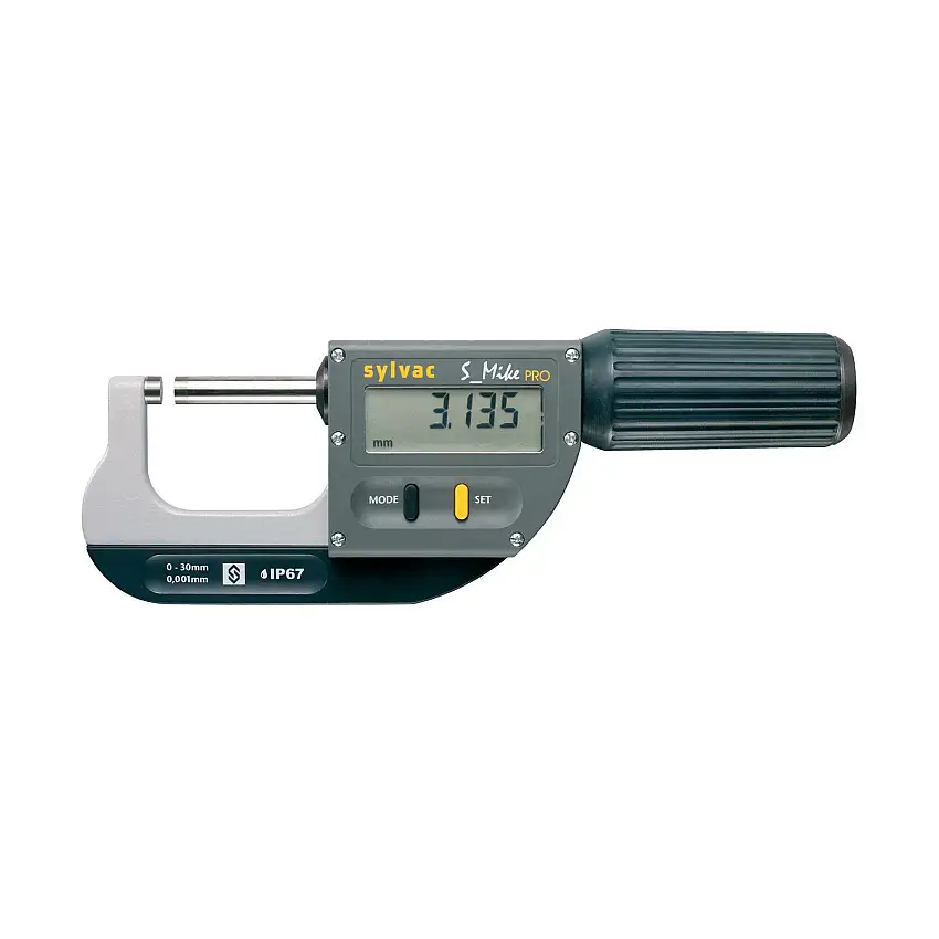 IP67 Digital Outside Micrometer - S_Mike PRO Series (Sylvac)