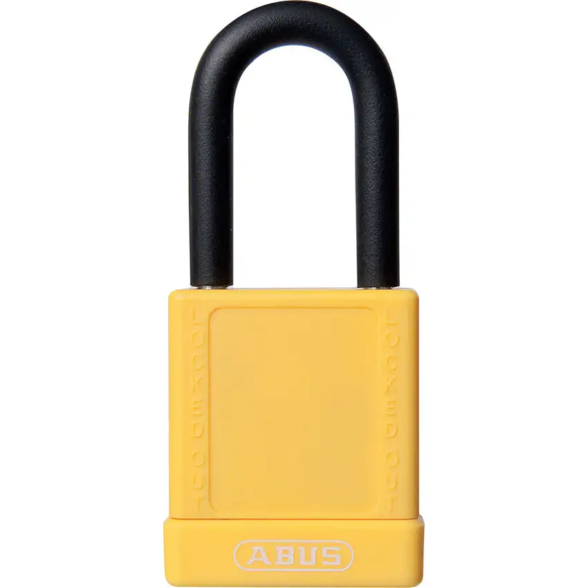 Abus 74BS/40 40mm ALUMINIUM YELLOW KD BARE SHACKLE