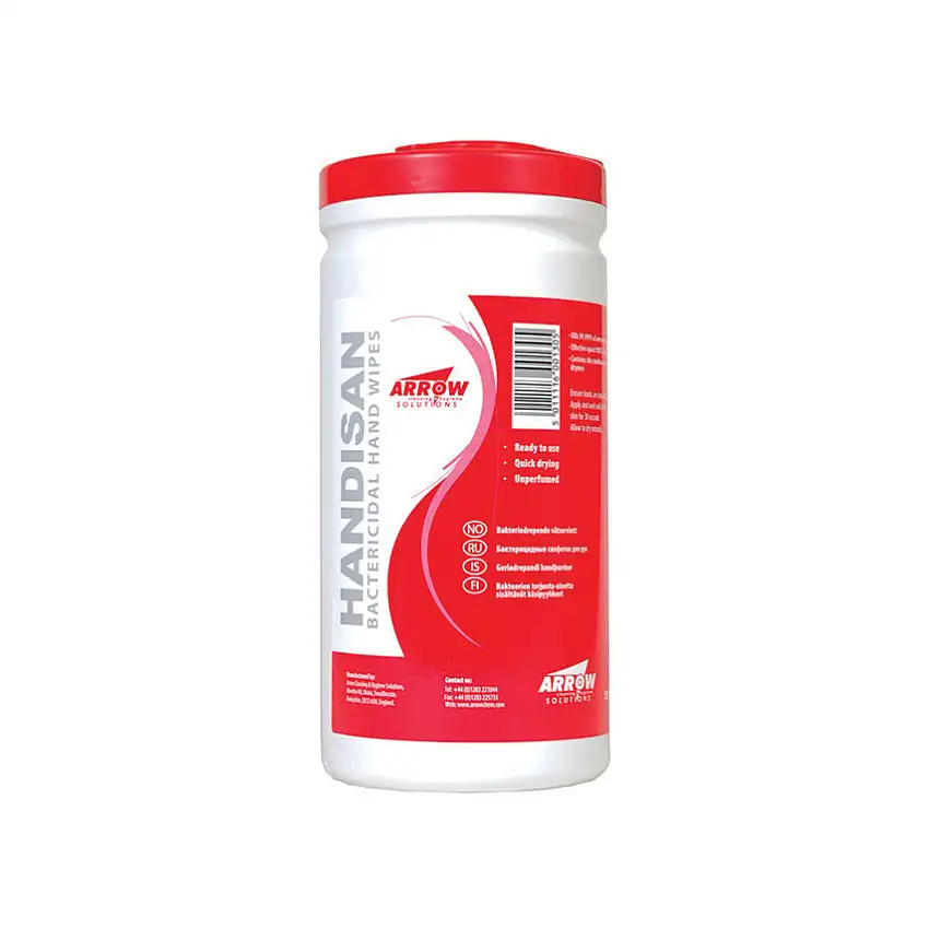 Arrow Solutions C178 HANDISAN HAND & SURFACE WIPES (PK-150)