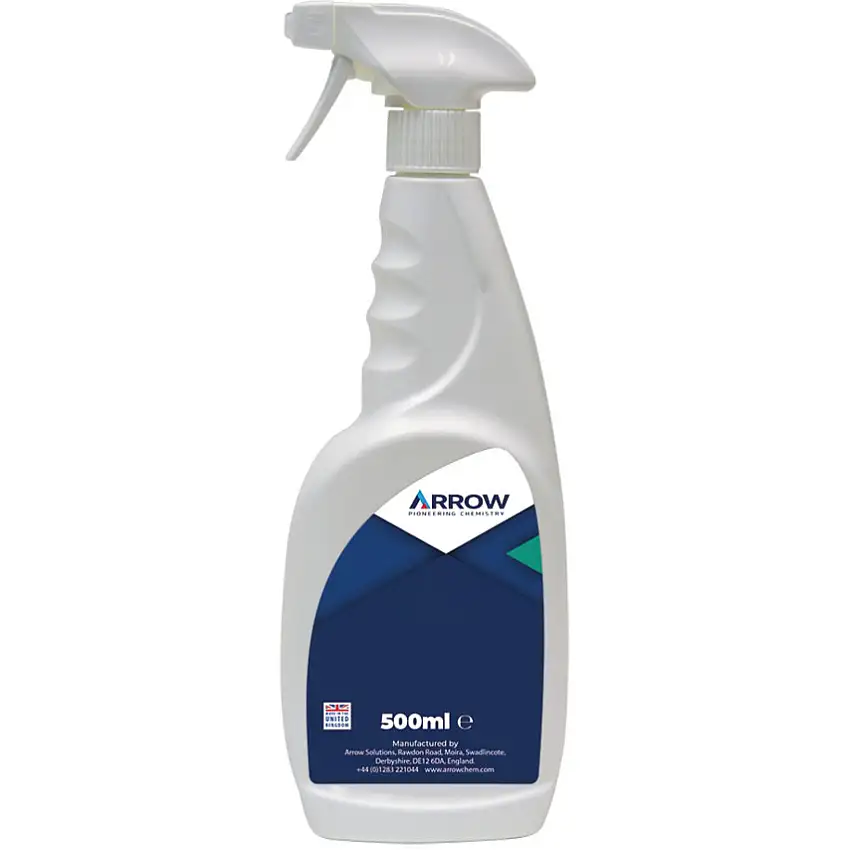 Arrow Pioneering Chemistry HR4, Glass Cleaner, 750ml, Spray Bottle
