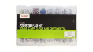 Assorted 20MM, 32MM Glass and Continental Fuse Kit-0-235-03