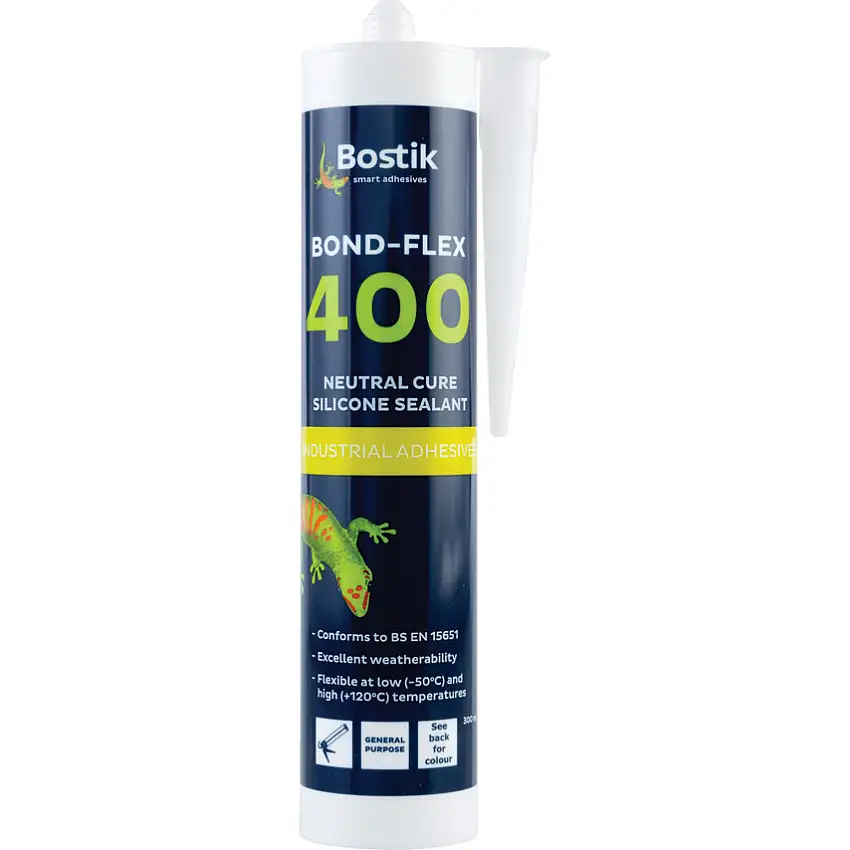 Bostik Bond-Flex 400LMN, Multipurpose Sealant, Cartridge, 290ml, Clear