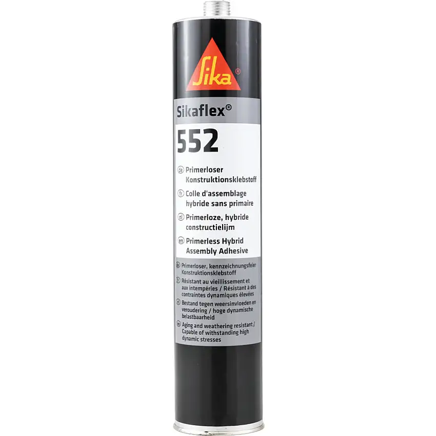 Sika Sikaflex 552, Adhesive Sealant, Cartridge, 310ml, Black