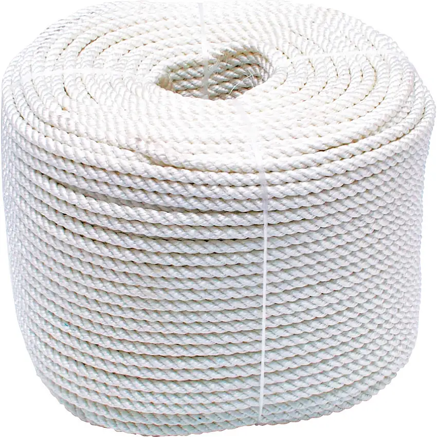 (Unbranded) 10mm x 220M COIL 3-STRAND NYLON ROPE