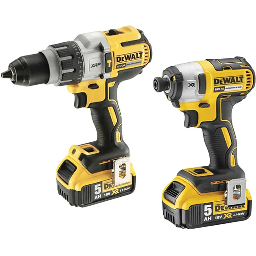 DeWalt Tool Kit, Cordless, 2 Piece, 18V, 2x5.0Ah, DCK276P2-GB