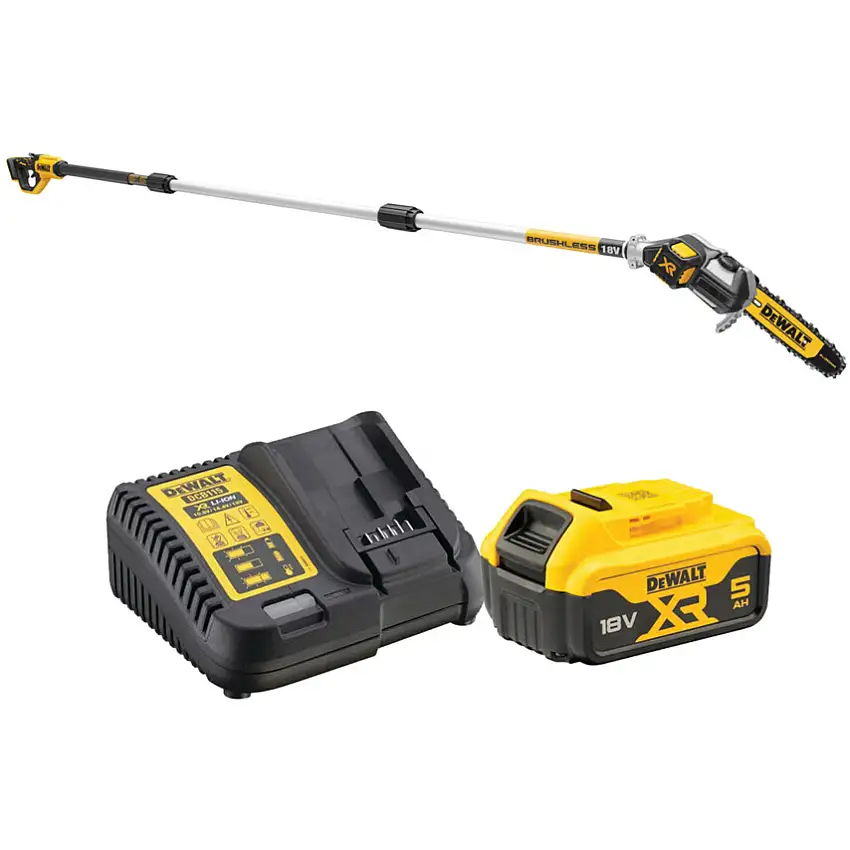 DeWalt 18V XR BRUSHLESS POLE SAW 1 X 5AH