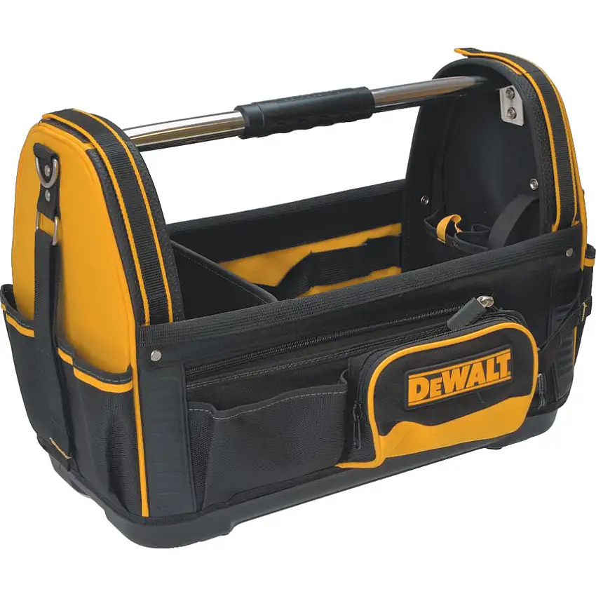 DeWalt Tool Tote Bag, Denier Fabric, (W) 300mm x (H) 360mm