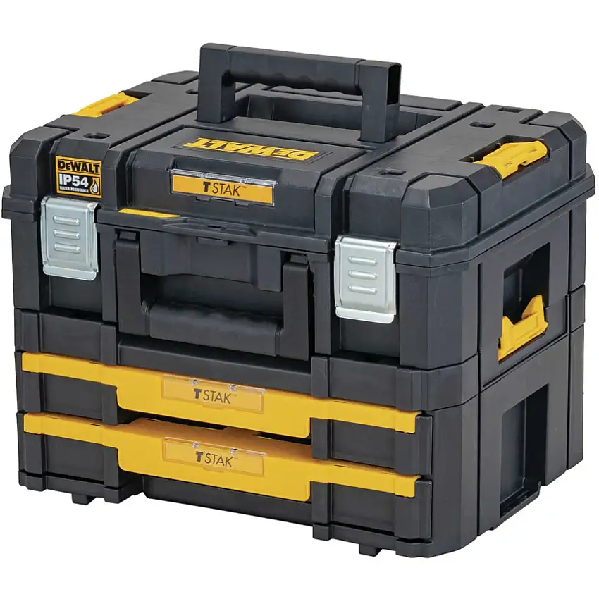 DeWalt TSTAK, Tool Box, Plastic, (L) 440mm x (W) 330mm x (H) 440mm