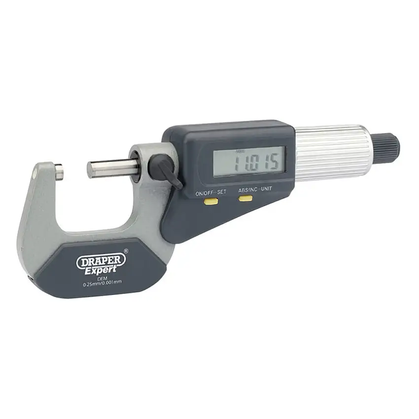 Draper 46599 DIGITAL MICROMETER 0-25MM