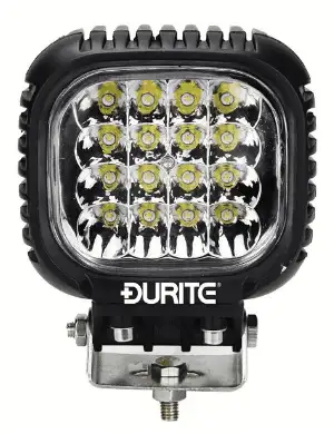DURITE  16 x 3W CREE LED Spot Lamp - Black, 10-30V 3800lm, IP67-0-420-77        042077