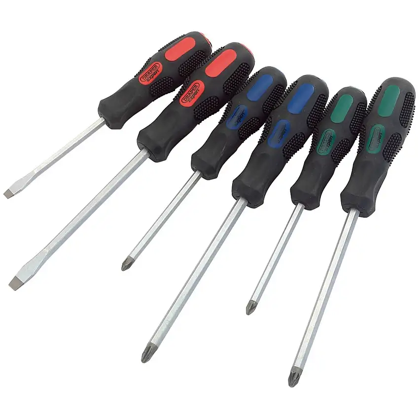 Draper 'Pound Thru' Screwdriver Set (6 Piece) 40005