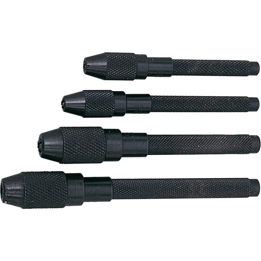 Eclipse Blue Pin Vice Set, 0 to 5mm, Steel