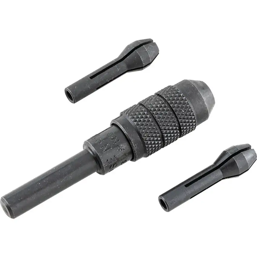 Eclipse Blue Pin Vice, 1mm, Steel, 65mm Overall Length