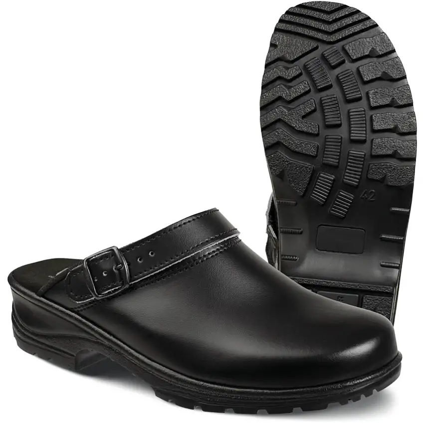 Ejendals 1483 PU COATED LEATHER OB, SRC NO N-SAFETY GLOG BLACK SZ-45 UK-10