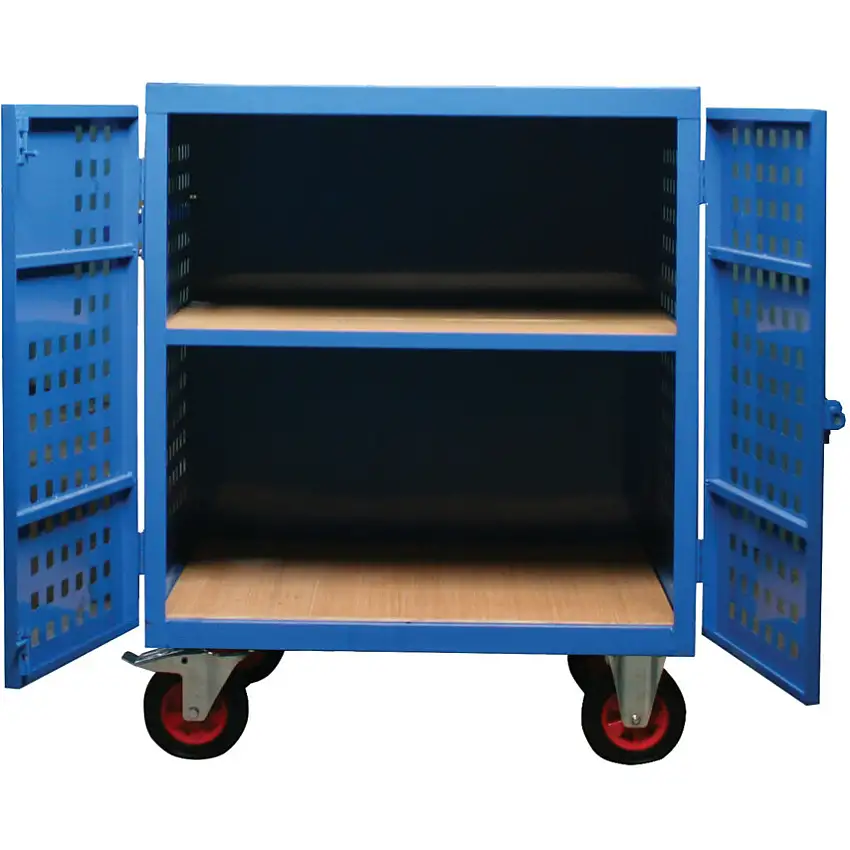 (Unbranded) STORAGE VAULT CABINET - MOBILE -1 SHELF - 1090X730X1460
