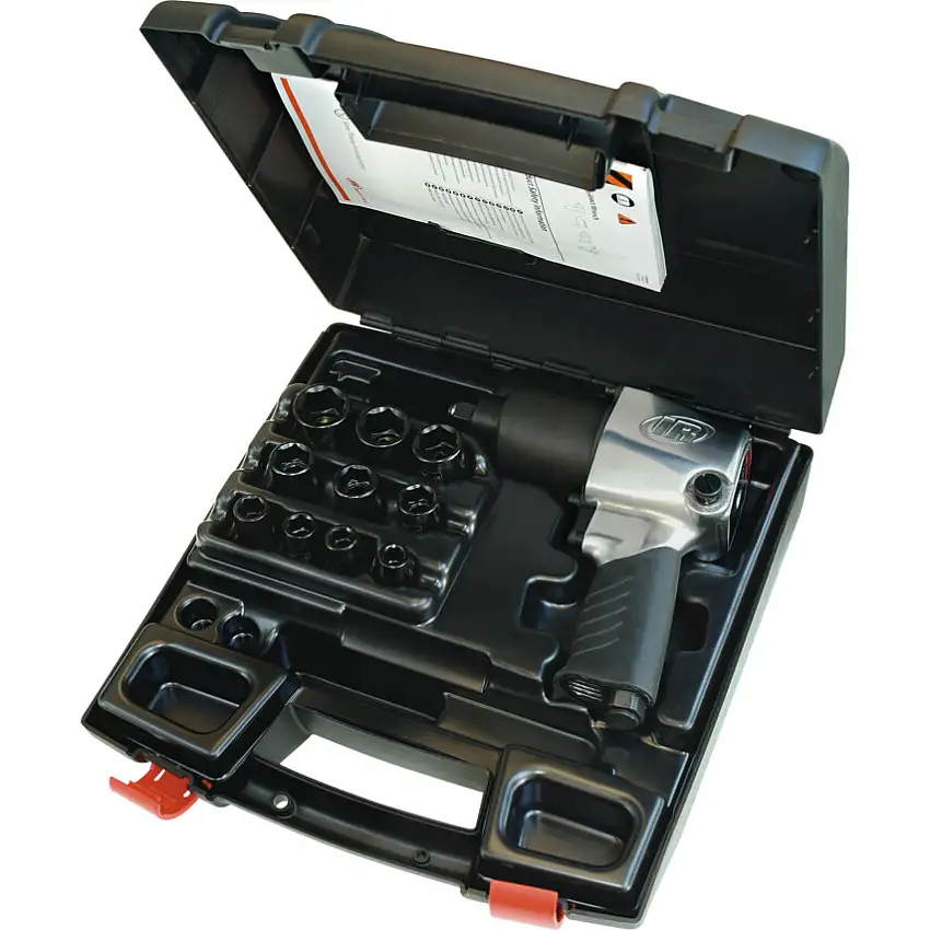 Ingersoll-Rand 231GXP-K, Air Impact Wrench Kit, 1/2in. Drive, 678Nm