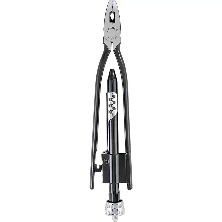 Kennedy Wire Twisting Pliers, Serrated, Chrome Vanadium Steel, 265mm