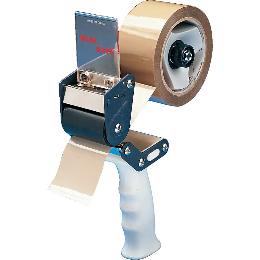 (Unbranded) SAFETY TAPE DISPENSER WITH RETRACTABLE BLADE