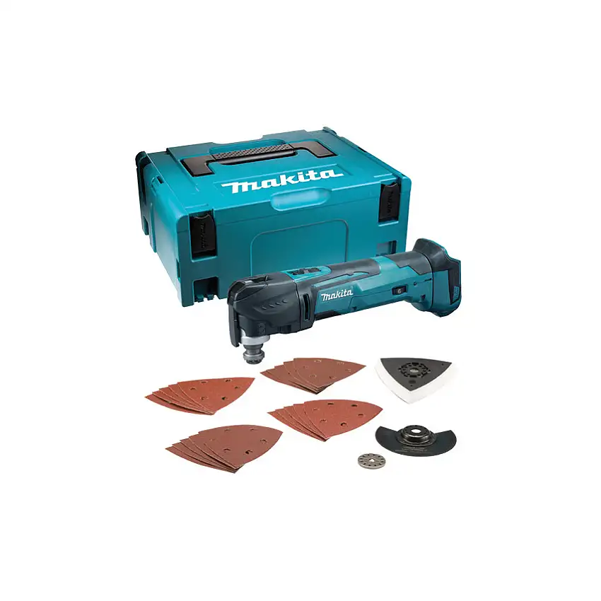 Makita DTM51ZJX7, Multi-Tool Kit, Cordless, 6,000 - 20,000opm, 18V