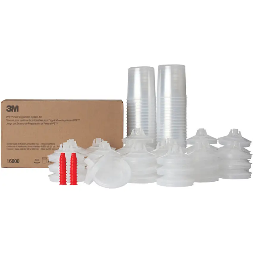 3M LID & LINER KITS 200 MICRON PN16000 650ml (CASE-50)