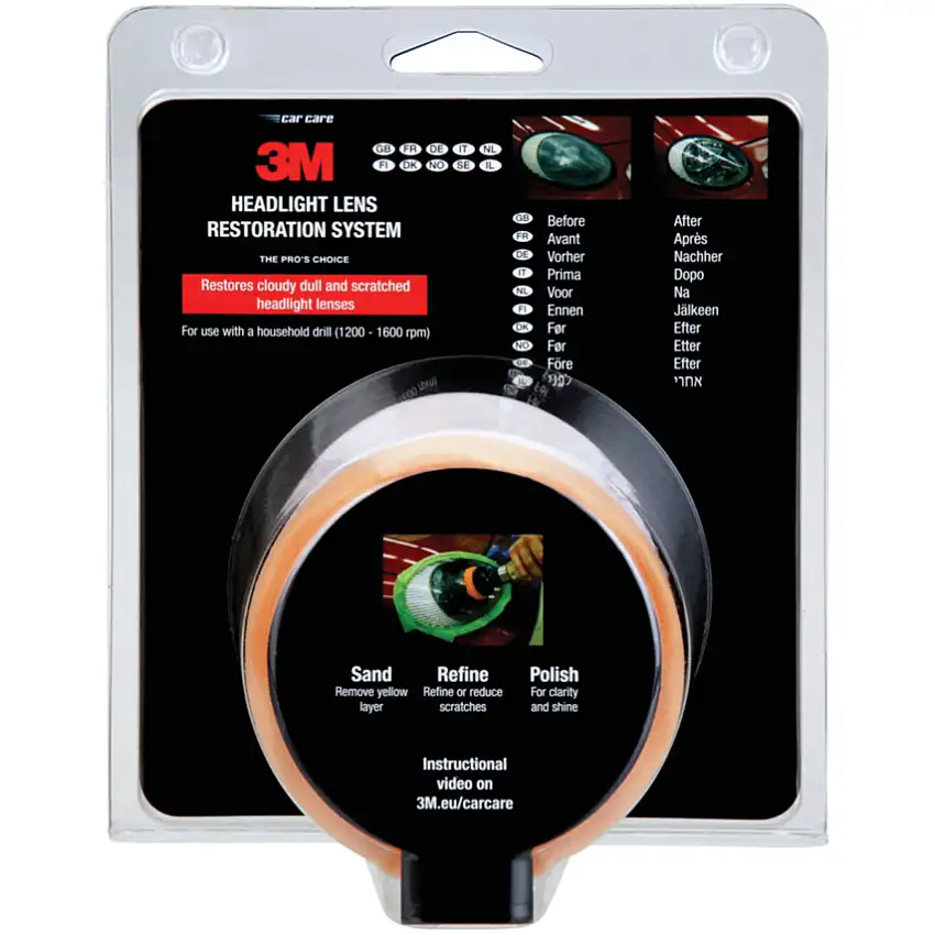 3M HEADLIGHT RESTORATION KIT, 39073,LG1