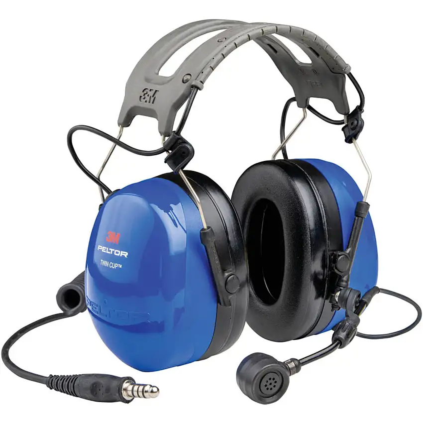 3M HEADSET TWIN CUP HEADBAND BLUE EX/IS APP MT72H540A-50