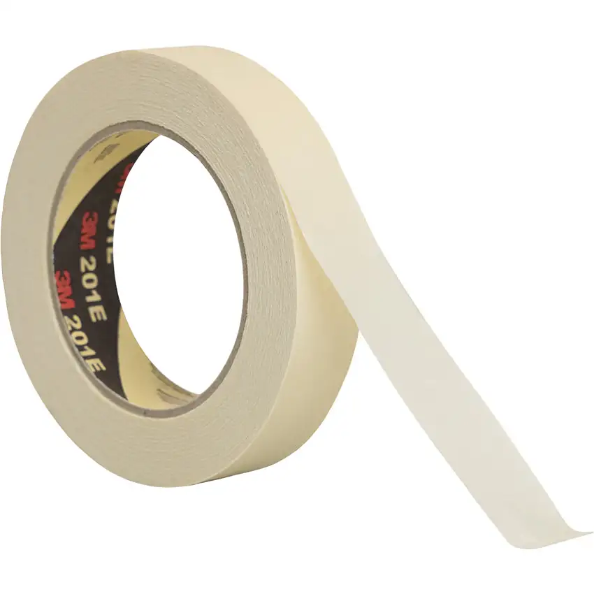 3M 101E Masking Tape, Crepe Paper, 48mm x 50m, Natural