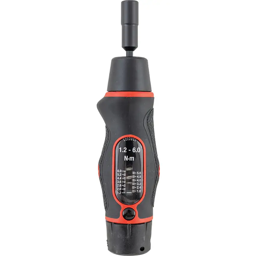Norbar 13852 TTs Adjustable Torque Screwdriver 1.2 - 6N.m, 1/4" Hex Drive