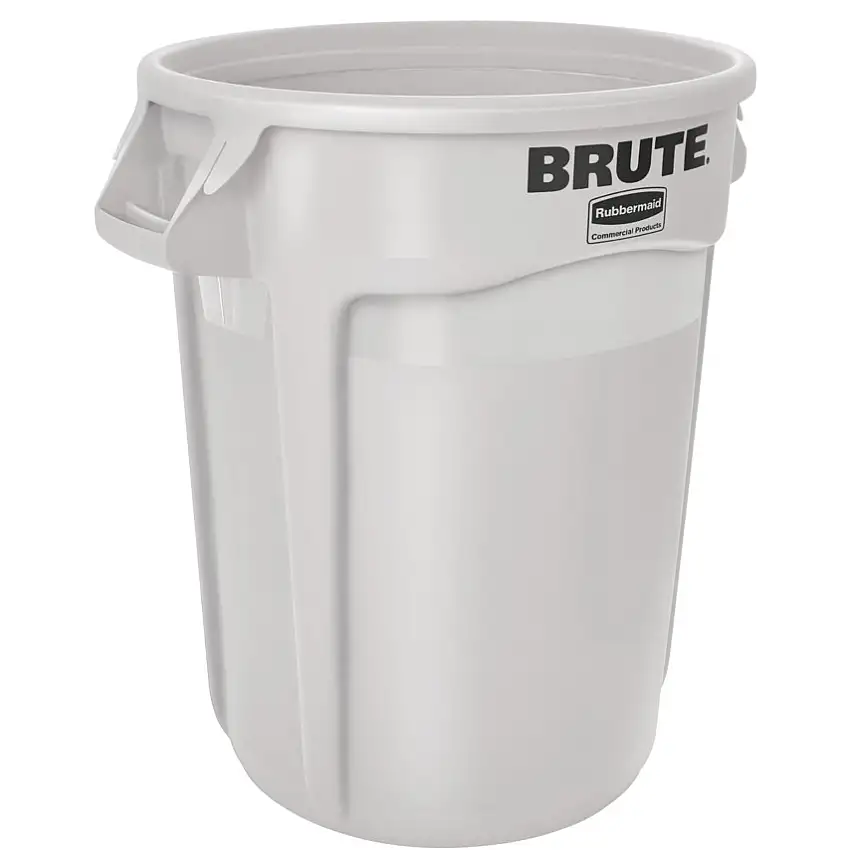 Rubbermaid BRUTE ROUND CONTAINER 121.1L WHT