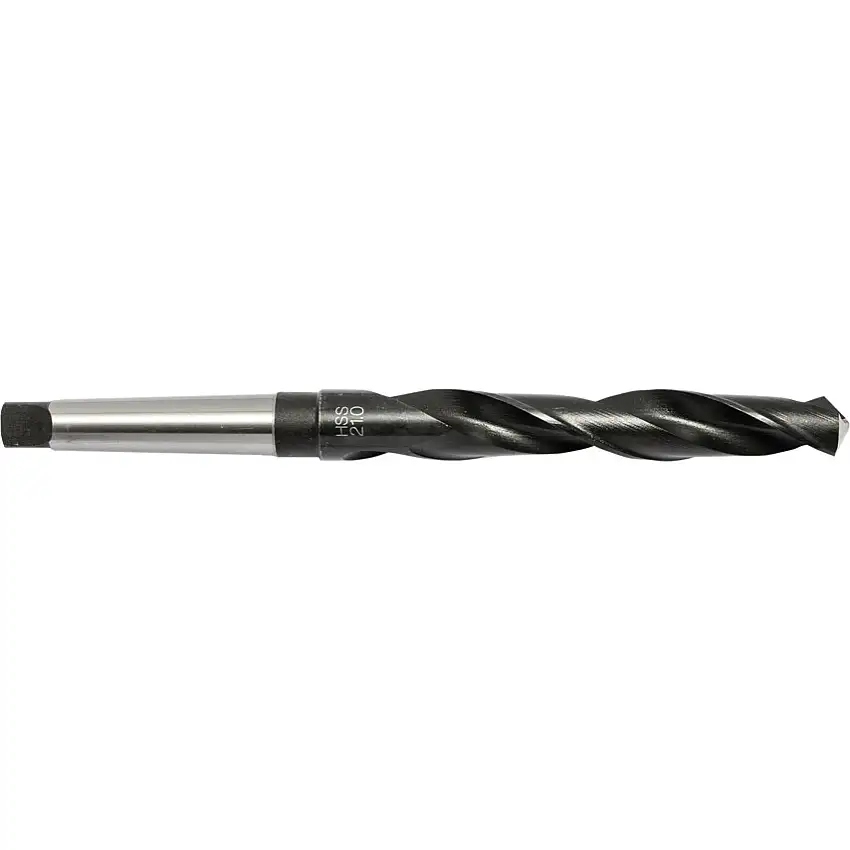 Sherwood T100, Taper Shank Drill, MT2, 21mm, High Speed Steel, Standard Length