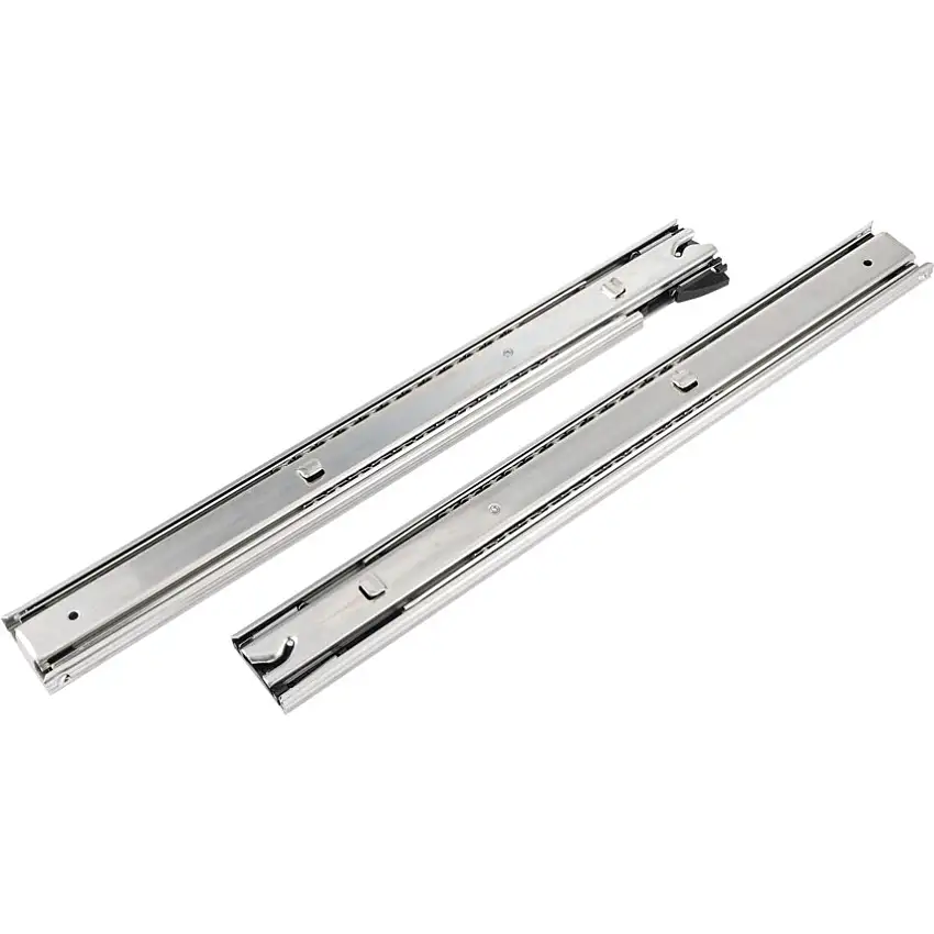 (Unbranded) Drawer Slides, To Suit Kennedy, Senator & Yamoto Roller Cabinets & Chests, Left and Right Pair, 16in. long and 45mm wide