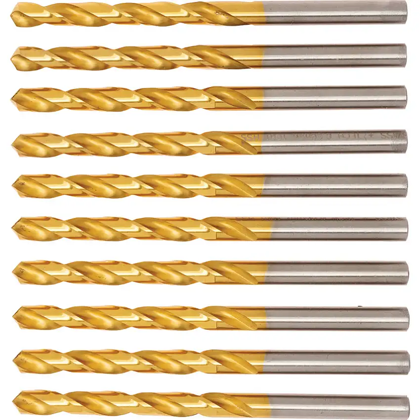 SwissTech 9.80mm TiN COATED JOBBER DRILL