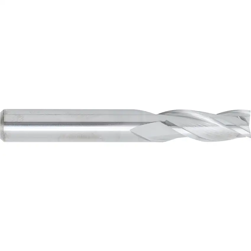 SwissTech Series 48, Short Slot Drill, 8mm, 3fl, Plain Round Shank, Carbide, Uncoated