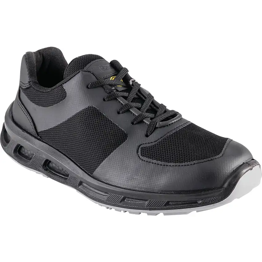 U Power Red Pro Foreman Trainers, Unisex, Black, Nylon Upper, SRC, Size 6.5