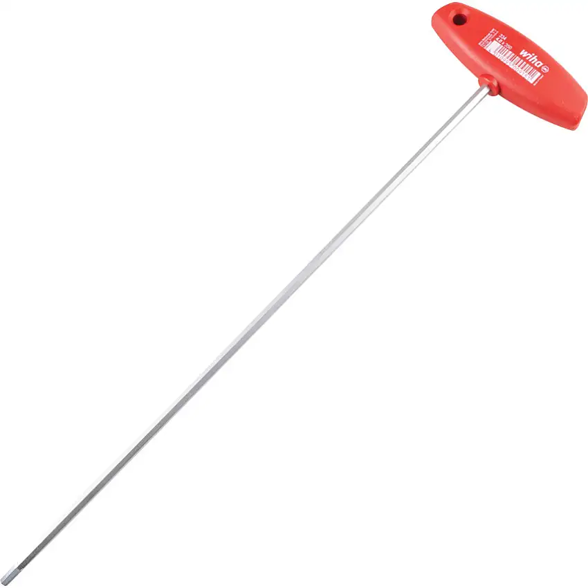 Wiha 00915, Hex Key, T-Handle, Hex, Metric, 4mm