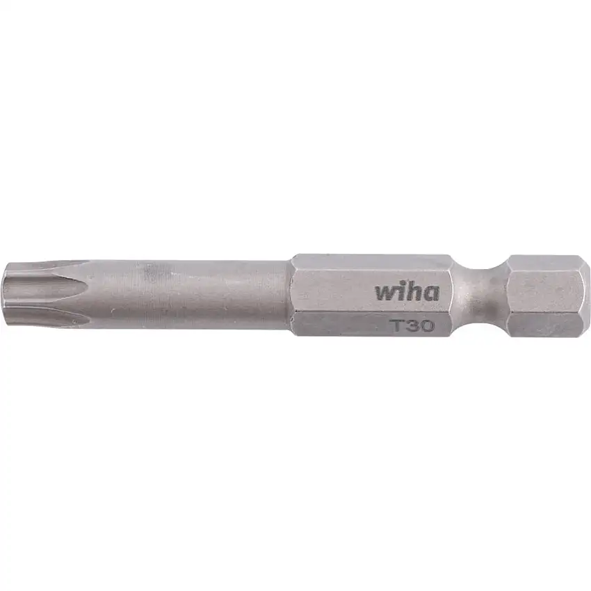 Wiha 33923, Screwdriver Bit, Torx, T30, 1/4", Hex Shank, 1 Piece