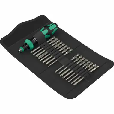 Wera 05051531001 Kraftform Kompakt 60 Ra-R Imperial 1 Bit Set (17 Pieces)