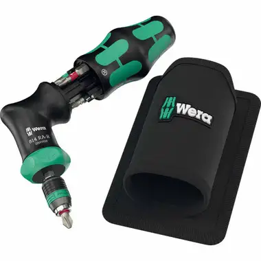 Wera 05051535001 Kraftform Kompakt Pistol Ra-R 1 Bit Set (7 Pieces)