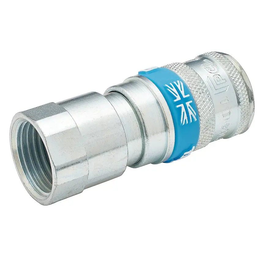 Draper 1/2" Bsp Taper Female Thread Vertex Air Coupling - A91JF02 PACKED