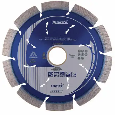 Makita B-12778 Diamond Wheel Comet Dry & Wet 125 x 22,23mm
