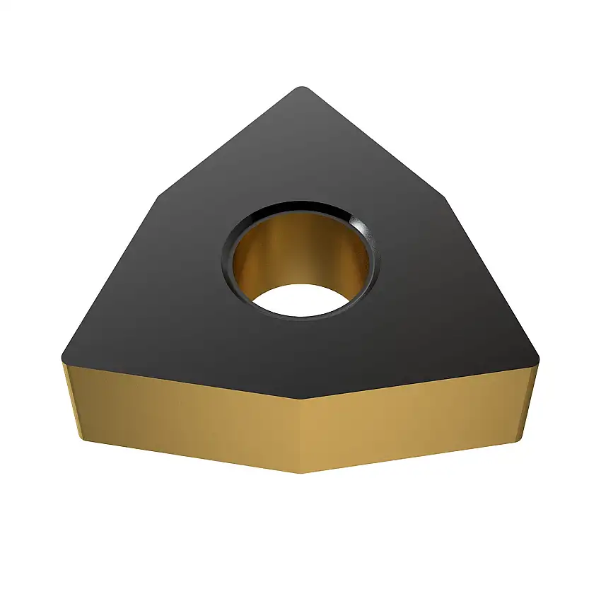 WNMA080408-YG1001, Carbide Turning Inserts, YG1001 Grade (High Speed Continuous & Light Interrupted Cast Iron Turning), Plain Chipbreaker (YG-1)