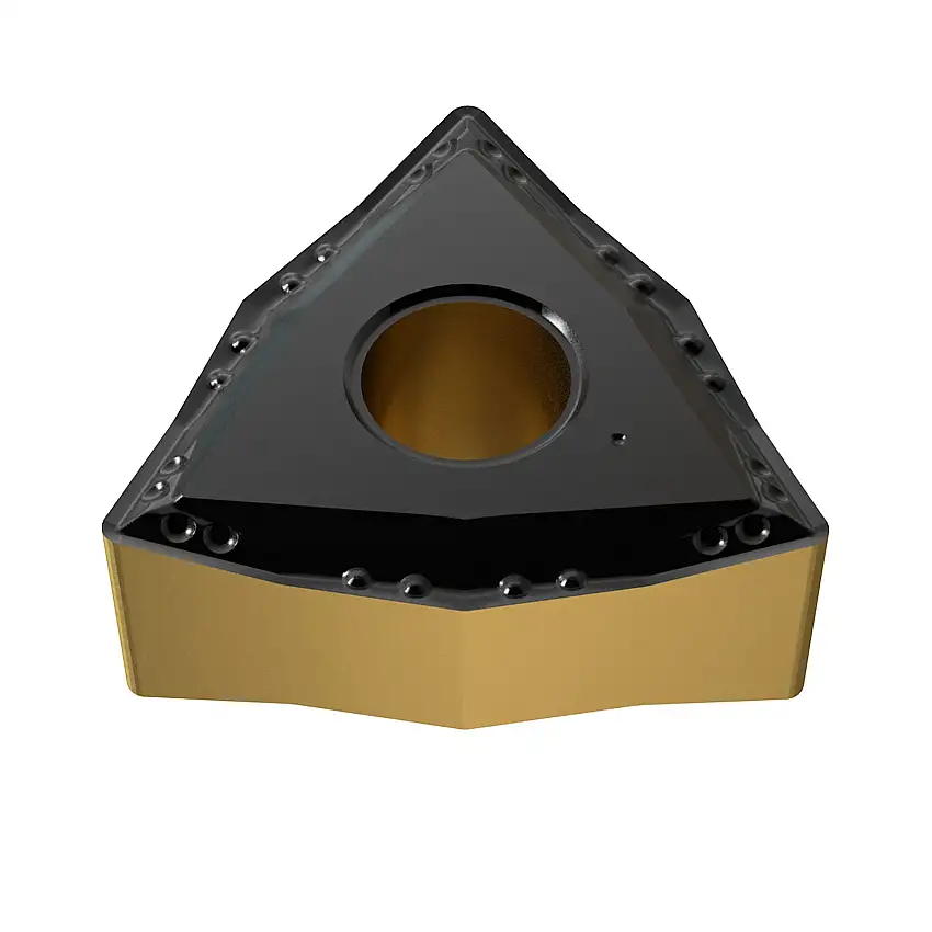 WNMG080412-UF-YG3030, Carbide Turning Inserts, YG3030 Grade (Medium-Low Speed Heavy Duty/Roughing of Steel & Stainless Steel), UF Finishing Chipbreaker (YG-1)