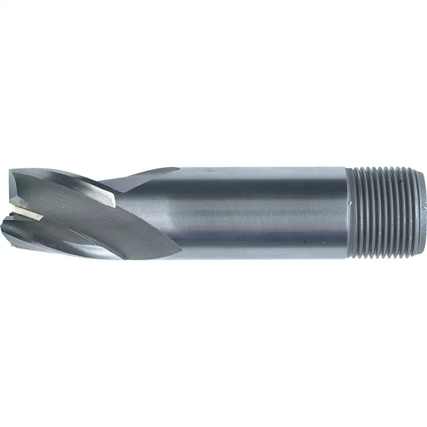 SwissTech 33, Regular, Slot Drill, 13mm, 3fl, Threaded Shank, Cobalt High Speed Steel, Uncoated